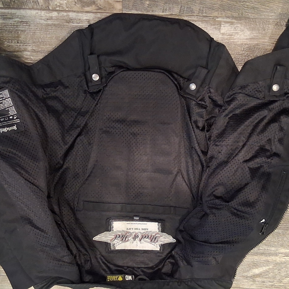 Streets And Steel Biker Jacket - image 3